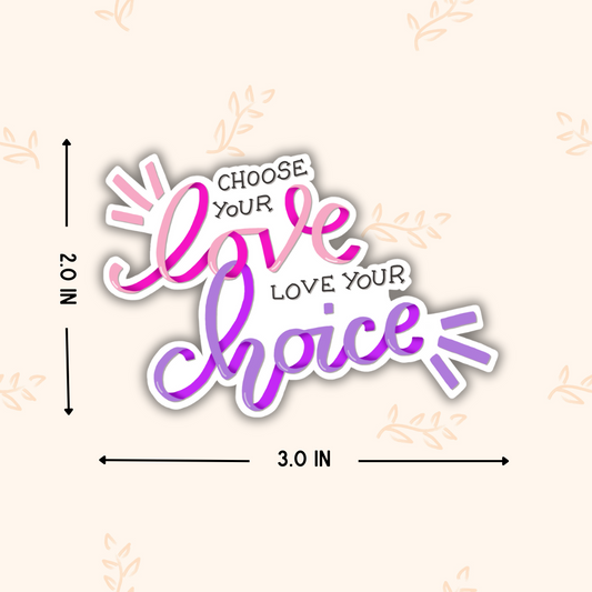 Bloom With Grace | Calligraphy Sticker