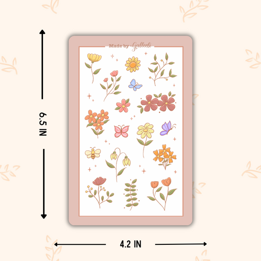 Pastel Petals | Sticker Sheet